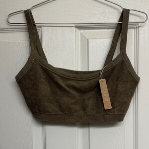 Terry lounge bralette by SKIMS